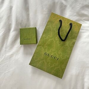 Gucci Shopping Bag with Jewelry Box